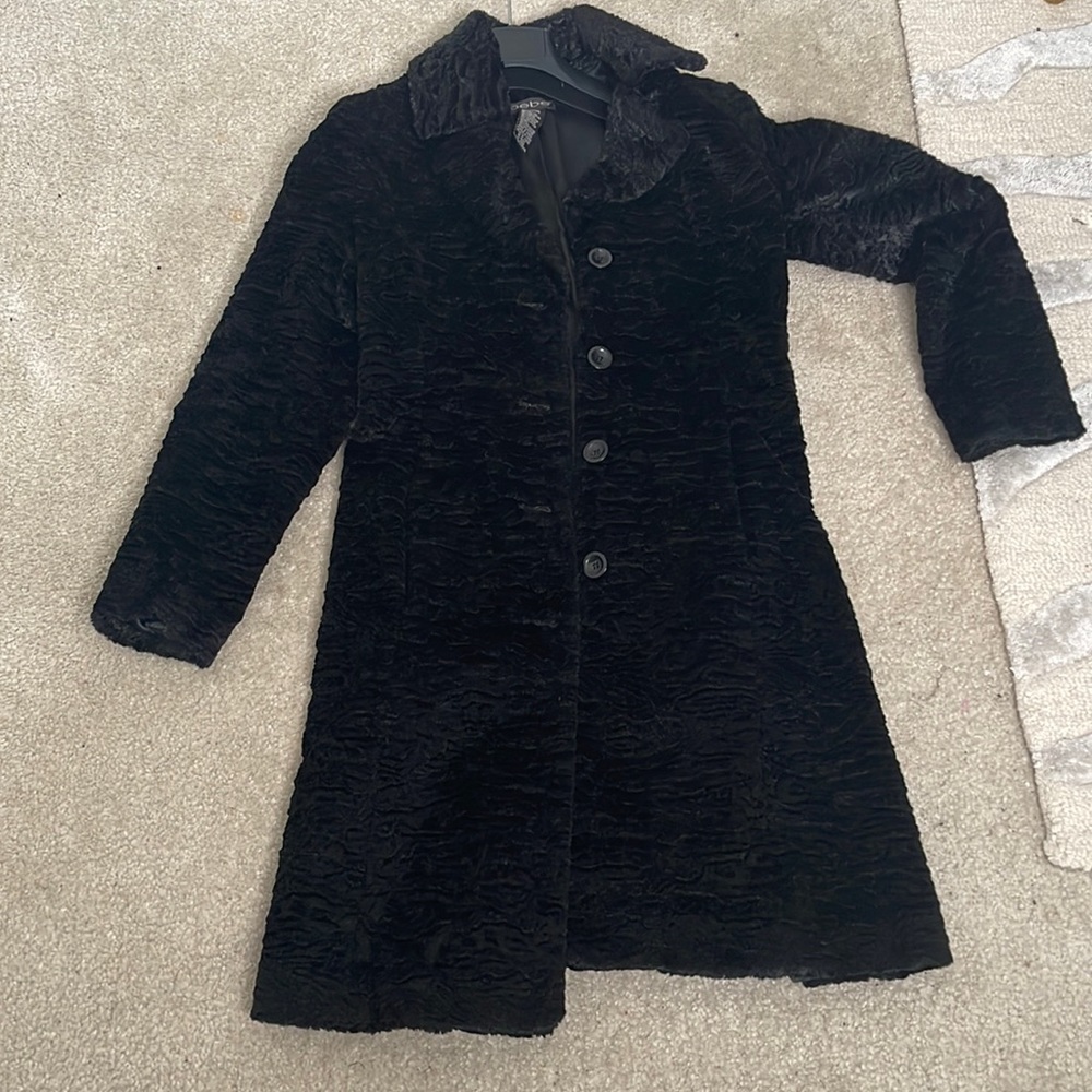 Black Parisian Silmfit Style Coat
